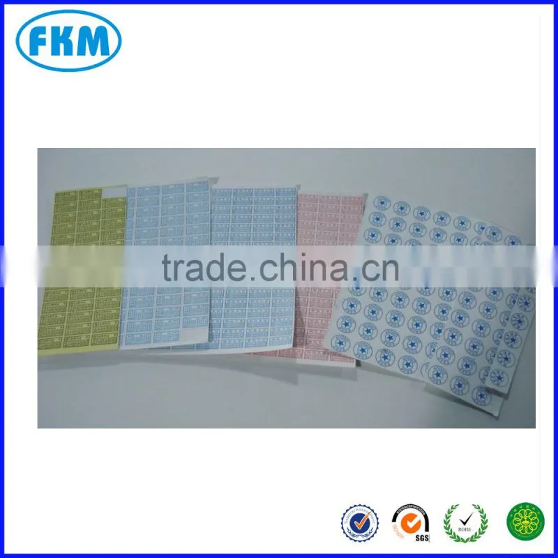 QC label printing