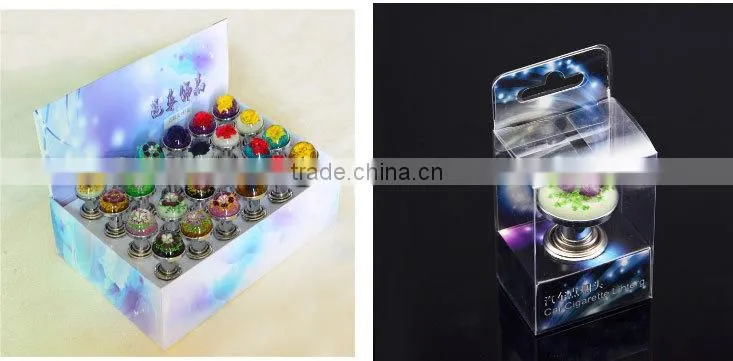 Flower ResinCigarette Lighter Automotive Interior