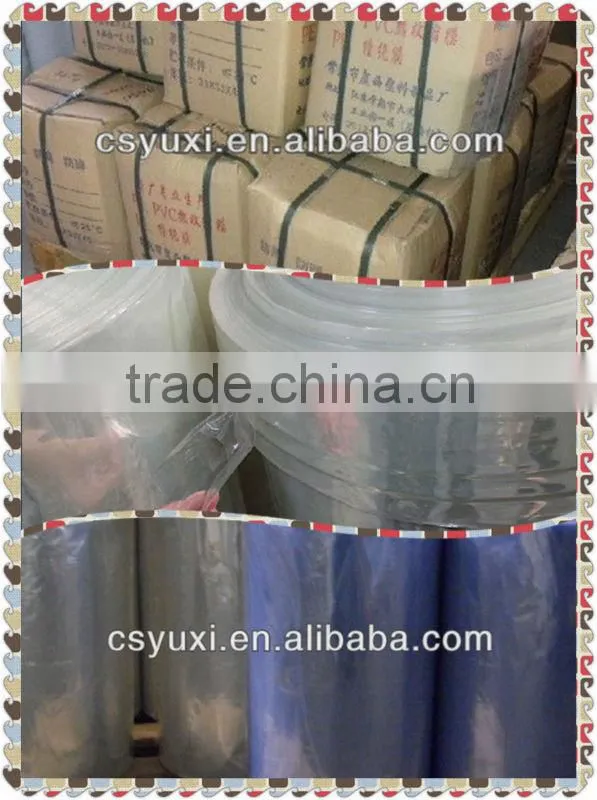 YUXI plasic Factory Direct Sale PVC Film /PVC Shrink Film With Higher Quality And Lower Price