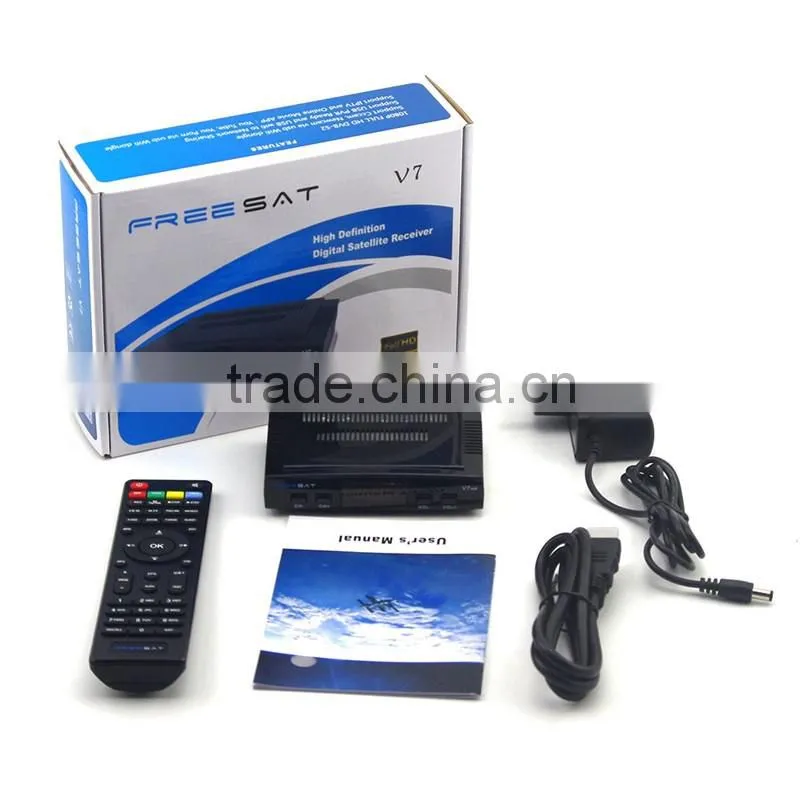 new Freesat V7HD Freesat V7/V 7 svbs2 digital world satellite receiver