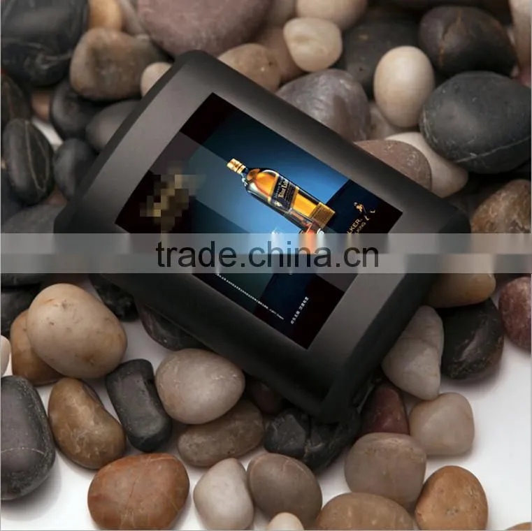 Promotion gift travel emergency mobile phone charger shockproof 6600mAh HD advertising power bank