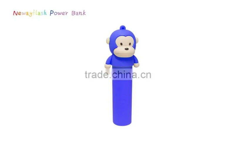 Hot sell cheap cartoon design portable power bank 1200mAh