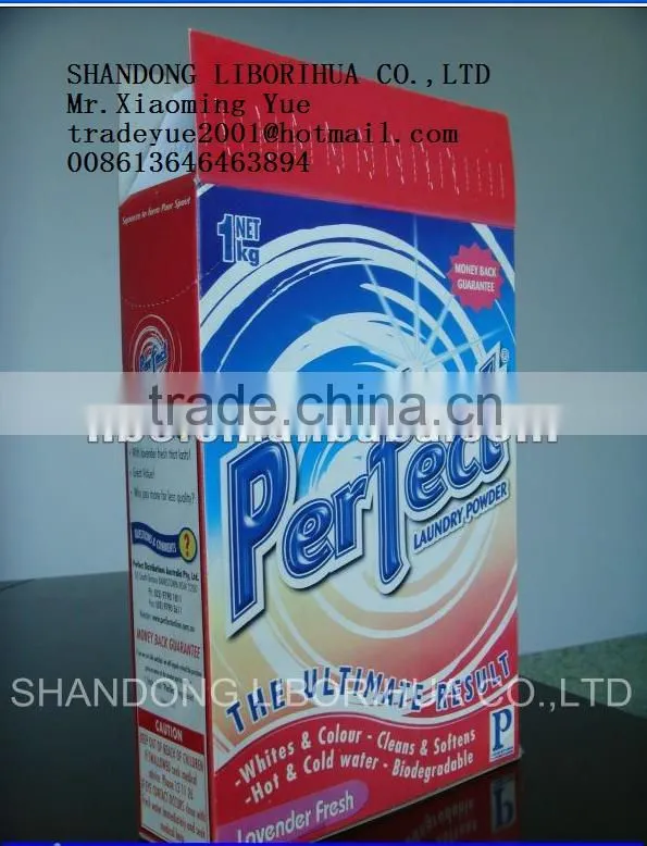 1kg Box Detergent powder