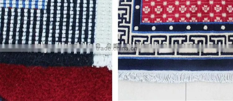 Non-slip kitchen floor pretty design polyester printed mat