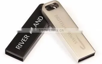 Metallic Feel Metal Flash Drive 2Gb