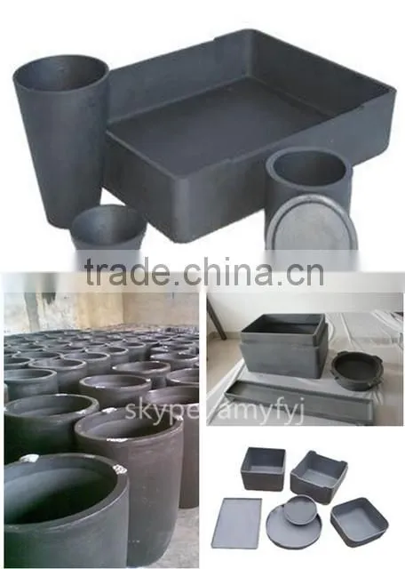 Refractory Ceramics SIC Graphite Crucibles Gold Melting Crucibles