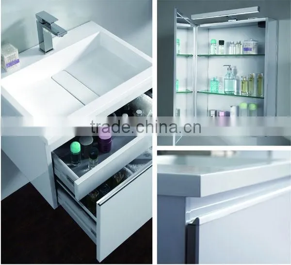 Acrylic Surface Bathroom Cabinet (PC084-1ZG-1)