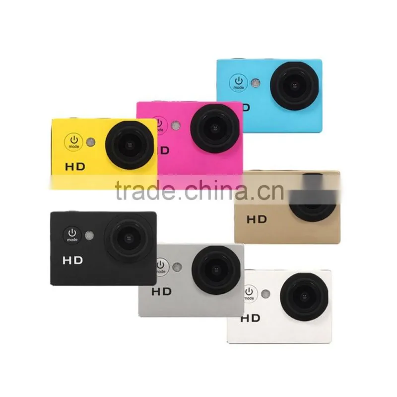 SPCA1521 Super Stock 720p Sports Action Cam Self Timer Head Camera