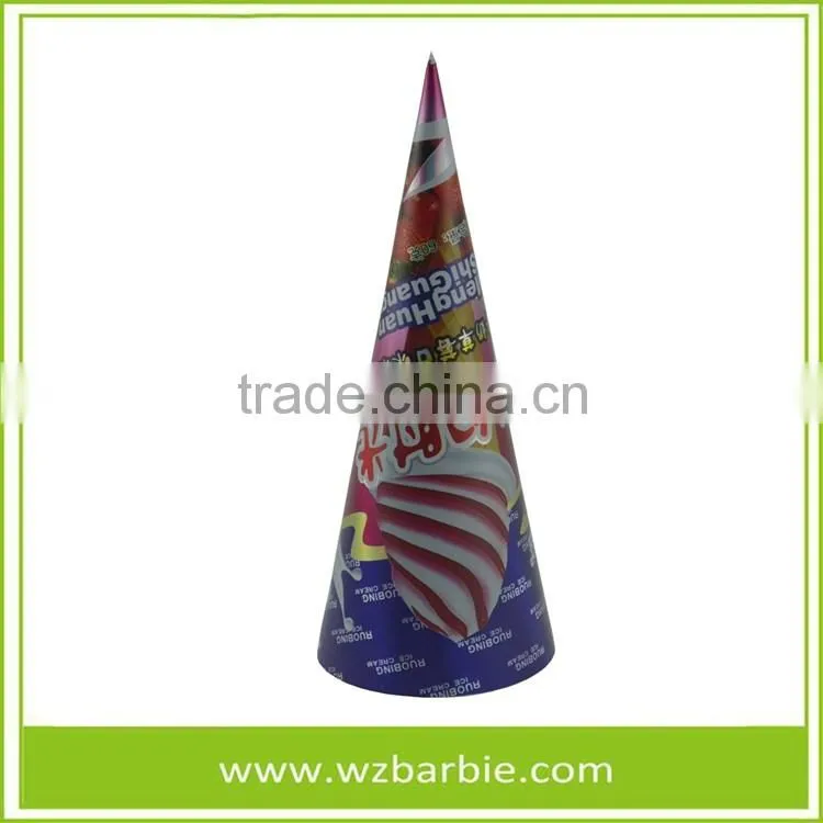 Unique Ice Cream Conocal Cups/Cone Paper Sleeves China Factory