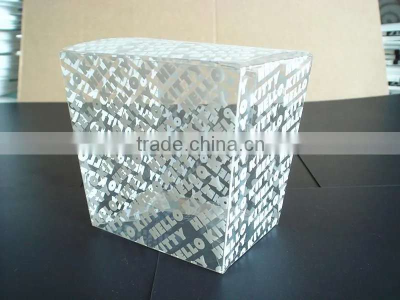 Clear plastic box package PP boxes