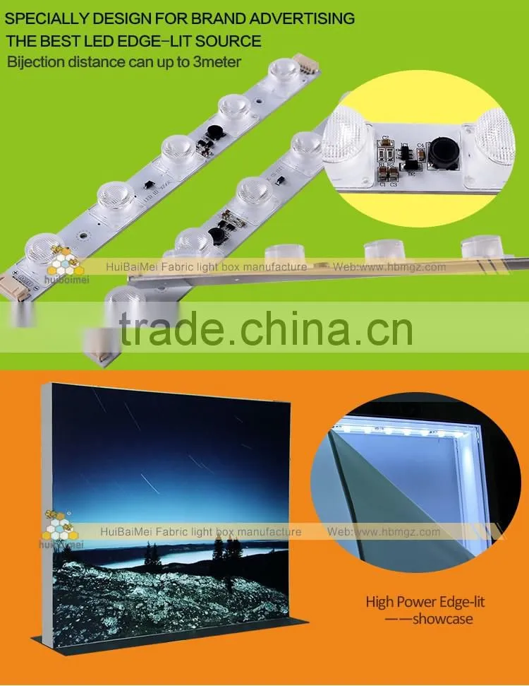 led module light bar for signage with PMMA optic lens