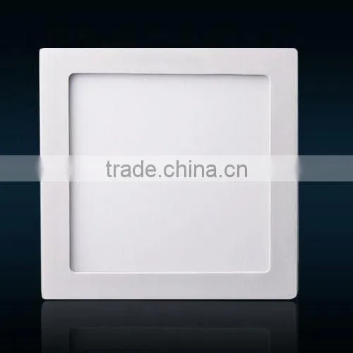 2016 smd recessed round led panel 6w 12w 18w led panel light square with warranty 2years