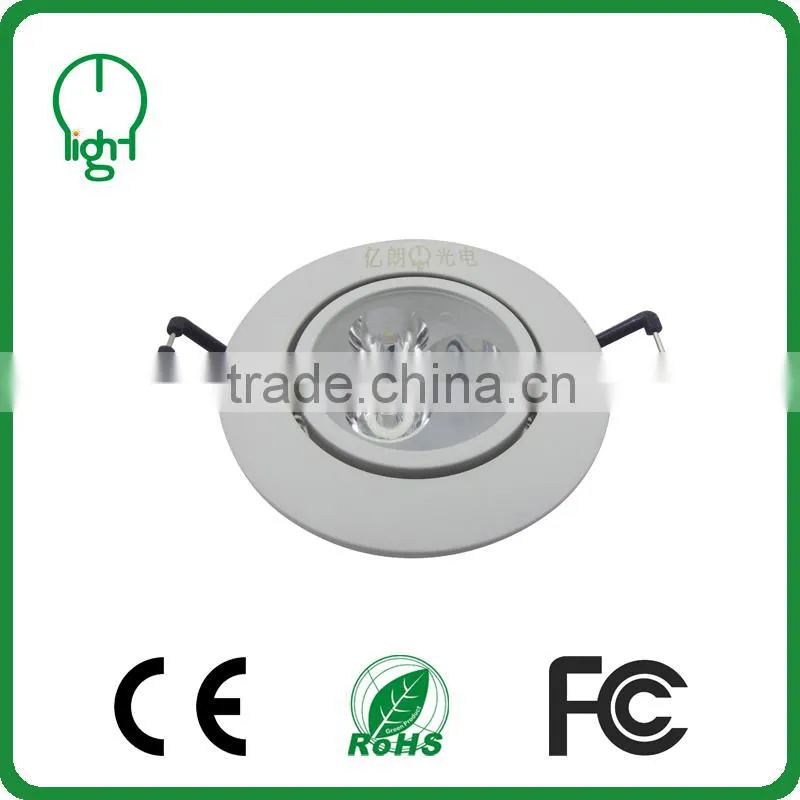 Hot Sale High Quality Led Recessed Ceiling Light, Ce RoHS Round Led Ceiling Light
