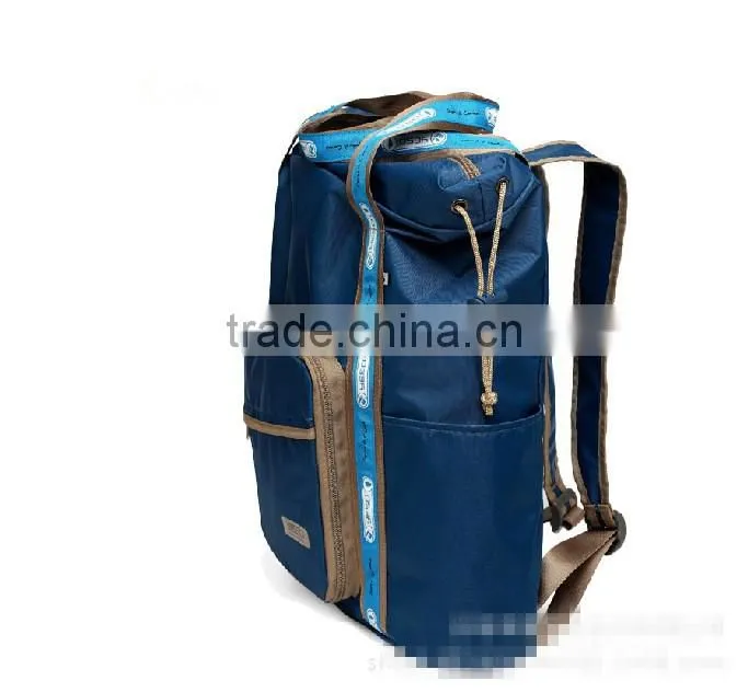 New Design 3 in 1 drawstring backpack bag, foldable backpack