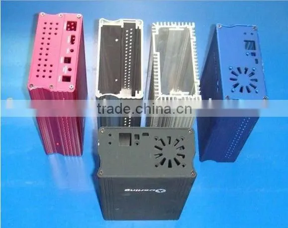 Wood Grain Anodized Aluminum Profiles