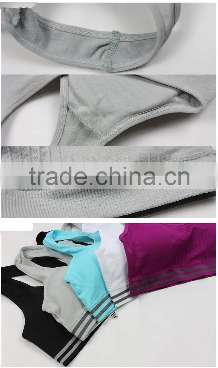Girl sport seamless bra xxx Photos China