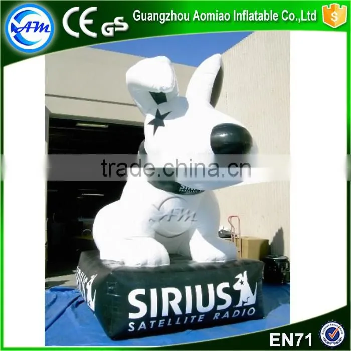 Cheap factory price inflatable dog decoration giant inflatable dog