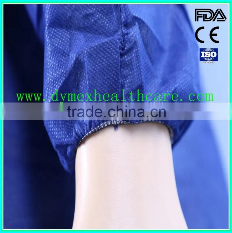 High quality surgical breathable protective clothing protective sms nonwoven microporous medical waterproof disposable coverall