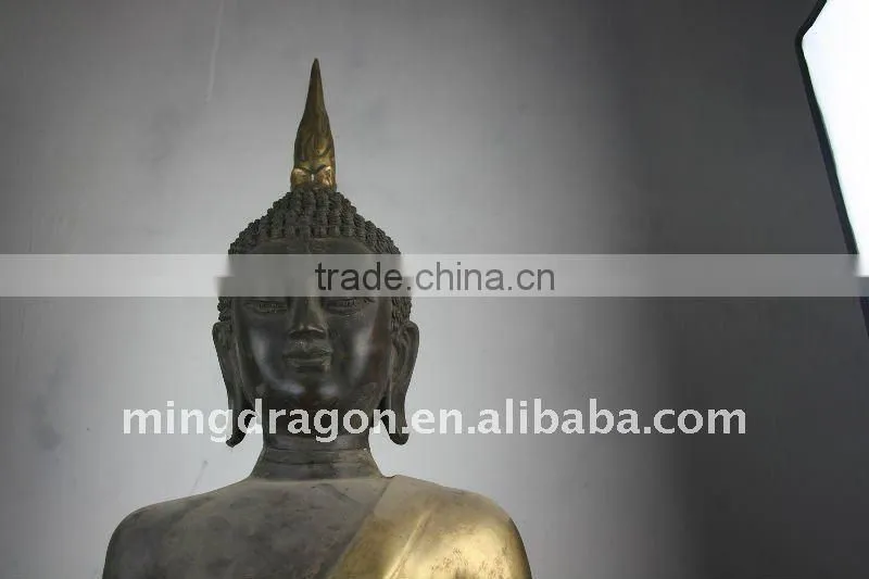 Thailand Standing Bronze Buddha
