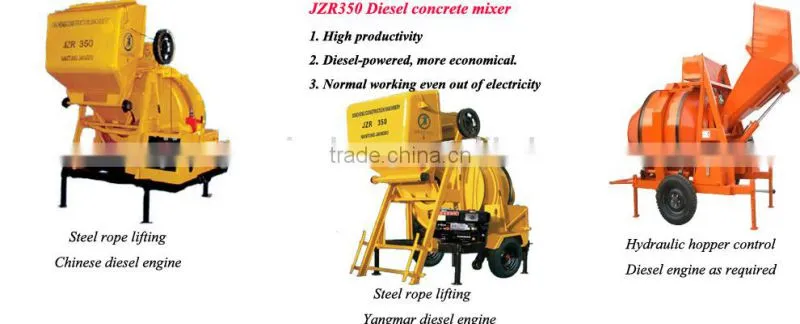 2014 new condition Cherry-picked Concrete Mixer Diesel Hydraulic