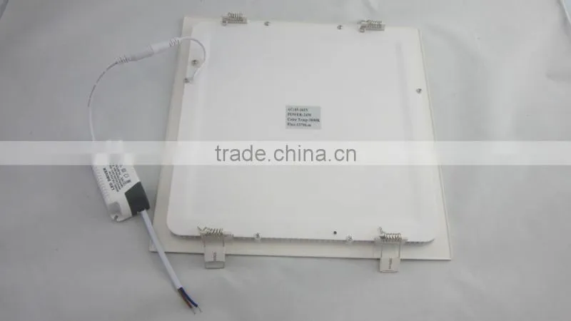 24W and round Recessed LED panel light
