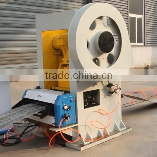 Steel Hole Punching Machine / Flywheel Press Machine