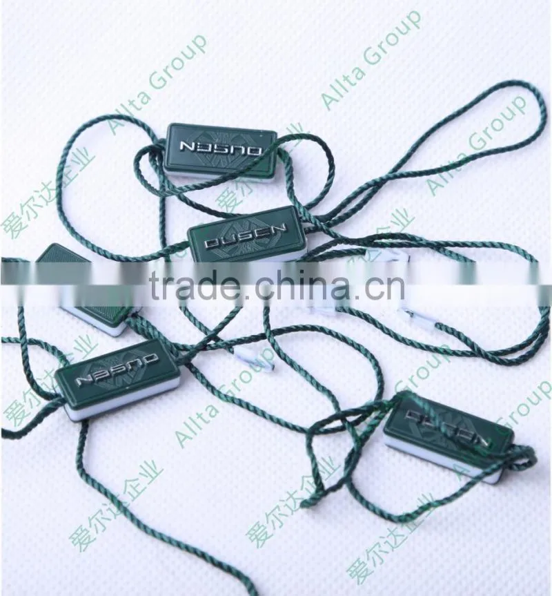 Customize plastic seal tag with embossed letter