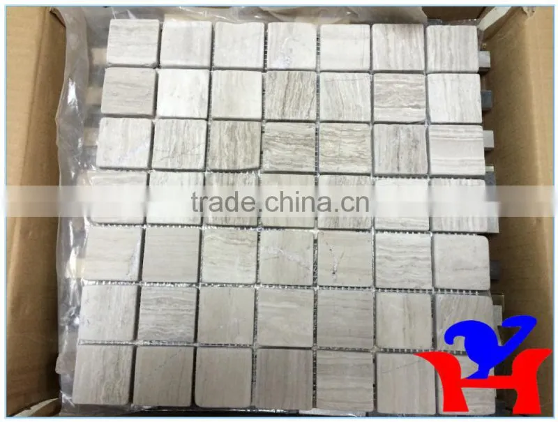 Popular Beige marble mosaic tile