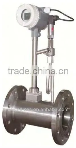 clamp type LUGB series Vortex flow meter for gas,liquid,steam