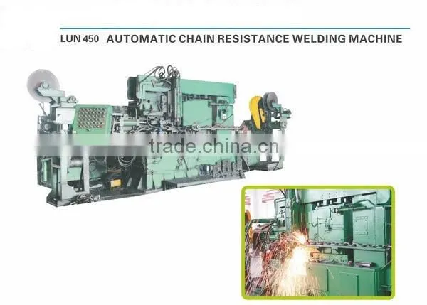 LUN400 China Automatic Chain Resistance Welding Machine Manufactuer