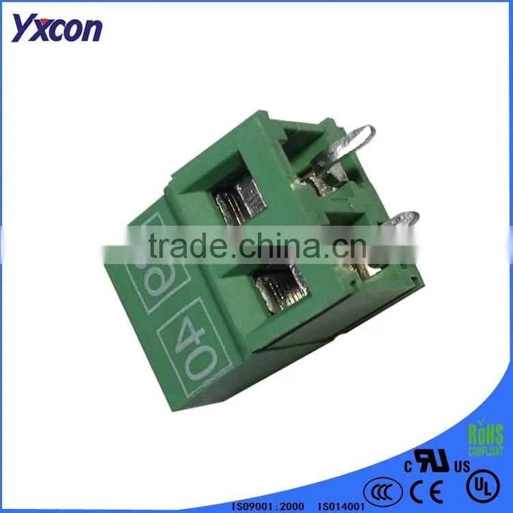 2pin wide width green color wire to board connector Terminal Block