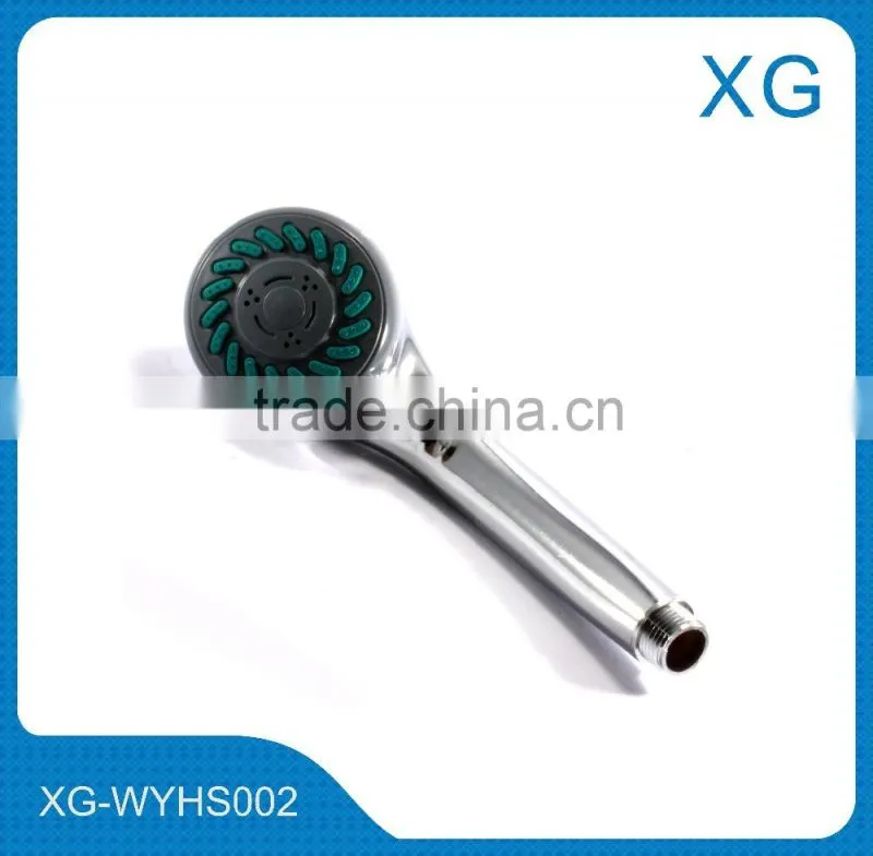 ABS Health shower head mineral stone filtering best quality saving water/bathroom handheld shower head