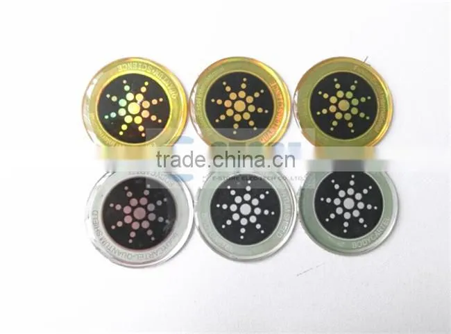 2014 Manufacturer Cell Phone Anti Radiation Shield with Scalar Energy Saver Chip