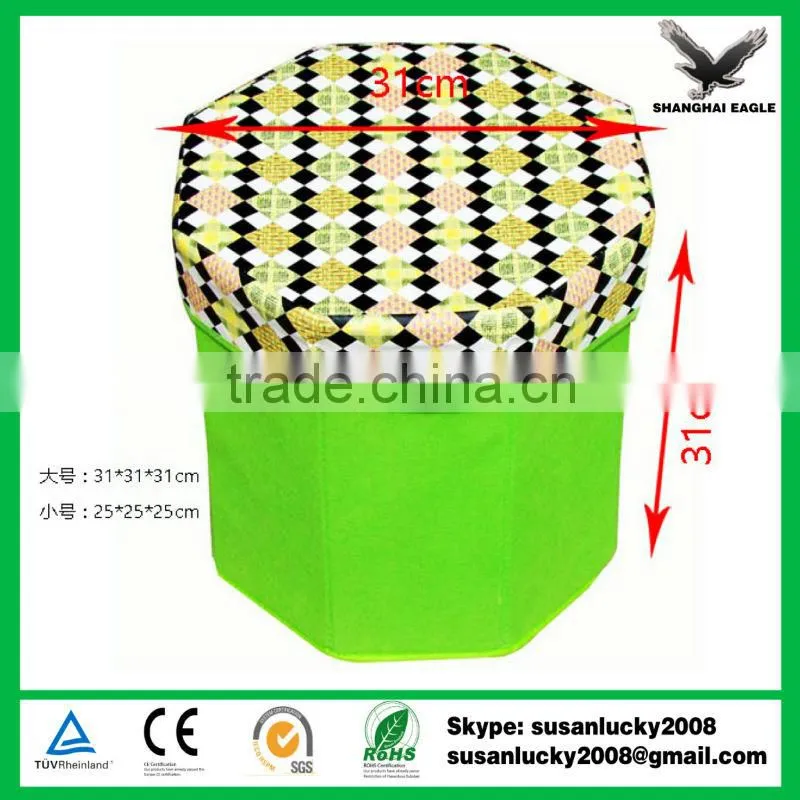 Home Colorful Multi-function Storage Stool with Logo Printed (diectly from factory)