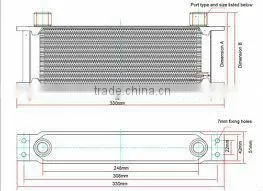 engine auto cooler auto oil cooler radiator