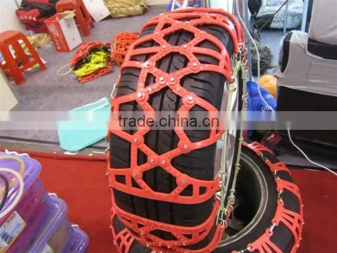 TPU snow chain, rubber snow chain, tire chain