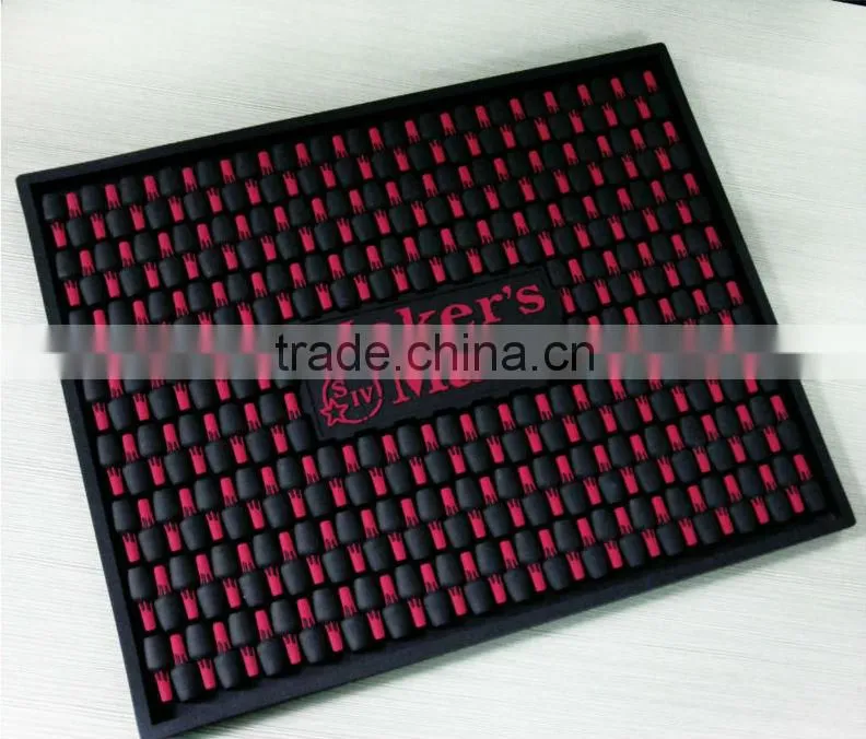 Drinkpromo branded bar mat PVC rubber bar mat