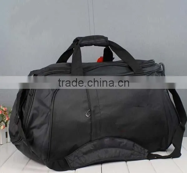 duffle bag sport fashion polyester multi trendy bag with shoes pocket