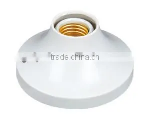 Home Appliance Electrical Light T8 Lamp Holder Wooden Color Style
