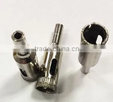 electroplated diamond dust hole saw diamond core bits glass tile marble drill bit