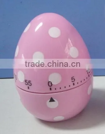 China supplier egg shape mechanical kitchen timer