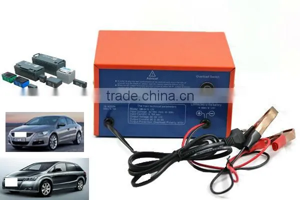 12V portable battery charger for 60Ah battery