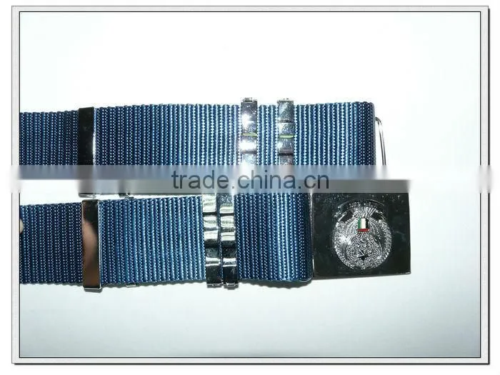 57mm wide military nylon belt,military webbing belt buckle
