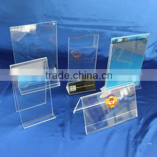 New Products Acrylic Brochure holder, Acrylic Magnetic Sign Holder, Acrylic Tent Card Holder