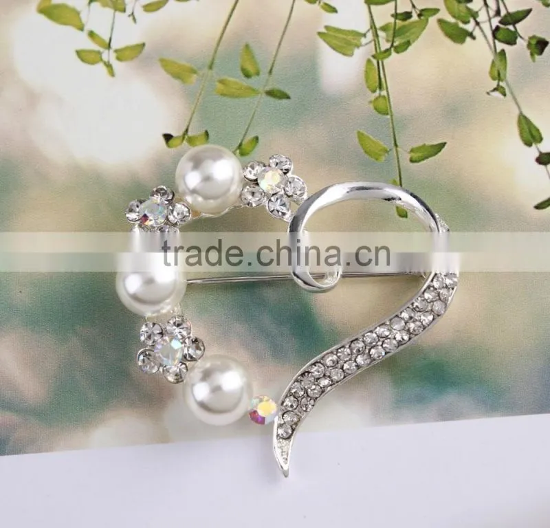 Bouquet Purple Rhinestone Brooch For Bag,Alloy Metal Rhinestone Scraf Buckle For Garment Embellishment