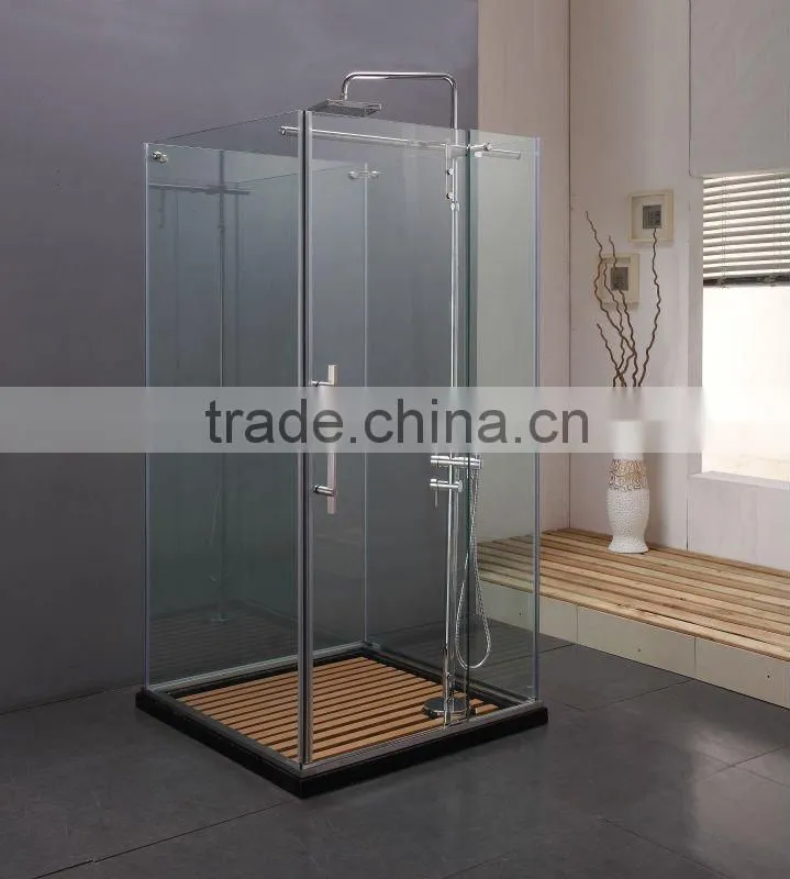 304 Stainless Steel Square Hinged Shower Stall(KK8010)