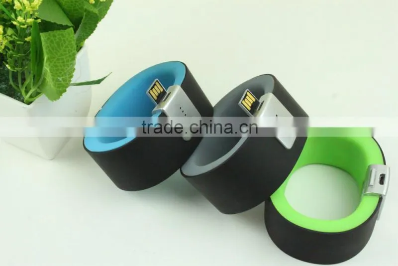 New wrist charger power case with 8G memory for moblie wrist charger