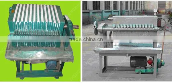 2016 new arrival good performance oil filter press machine