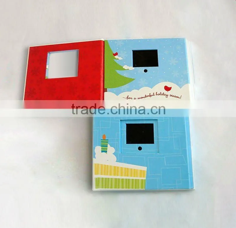 Famous Car Brand Video Greeting Card as romotion gifts
