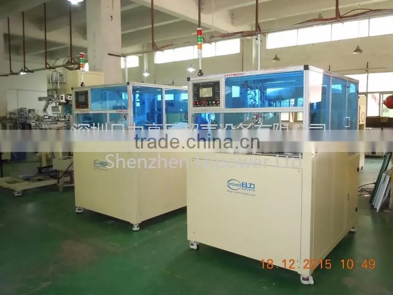 Automatic edge curling machine for pvc cylinder , tube